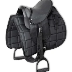 Ponyzadel set 10" zwart>vidaXL Online