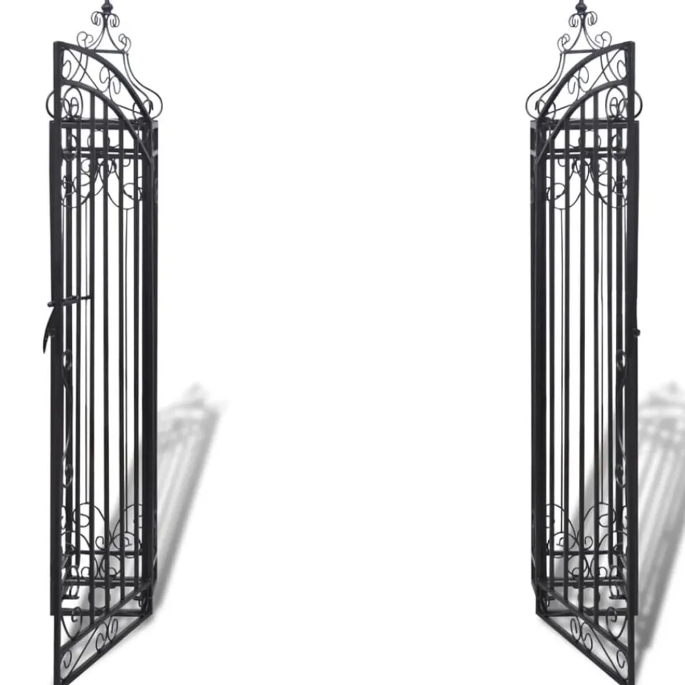 Poort decoratief 112x20,5x134 cm smeedijzer>vidaXL Clearance