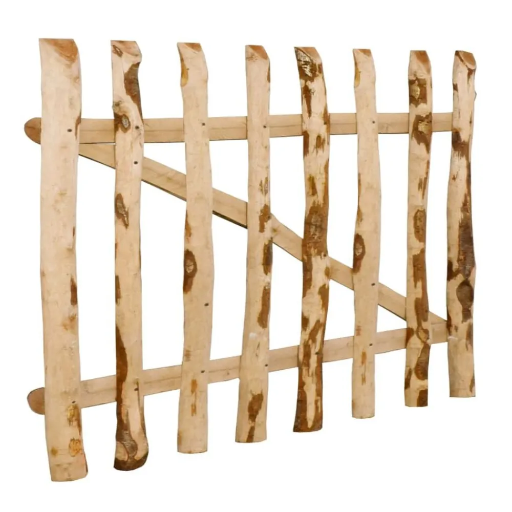 Tuinafscheidingen*vidaXL Poort enkel 100x60 cm hazelaarhout