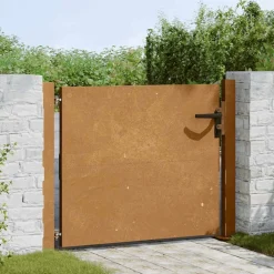 Tuinafscheidingen*vidaXL Poort 100x75 cm cortenstaal Rusty
