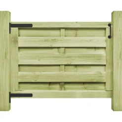 Poort 100x75 cm geïmpregneerd grenenhout groen>vidaXL Online