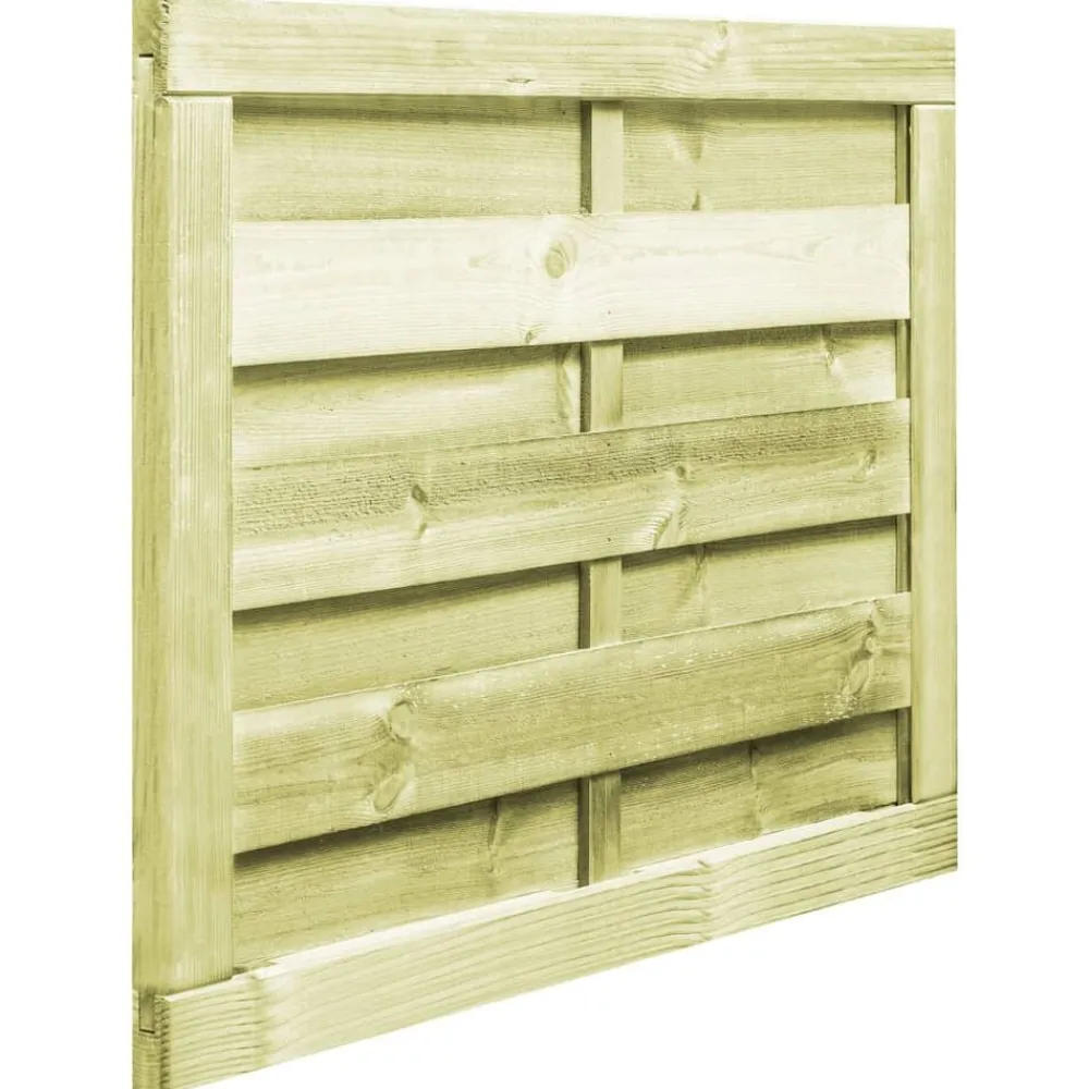 Poort 100x75 cm geïmpregneerd grenenhout groen>vidaXL Online