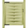 Poort 100x125 cm groen geïmpregneerd grenenhout>vidaXL Online