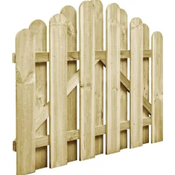 Poort 100x75 cm groen geïmpregneerd grenenhout>vidaXL New