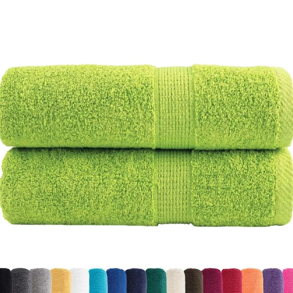 Premium washandjes SOLUND 2 st 30x30 cm 600 g/m2>vidaXL New