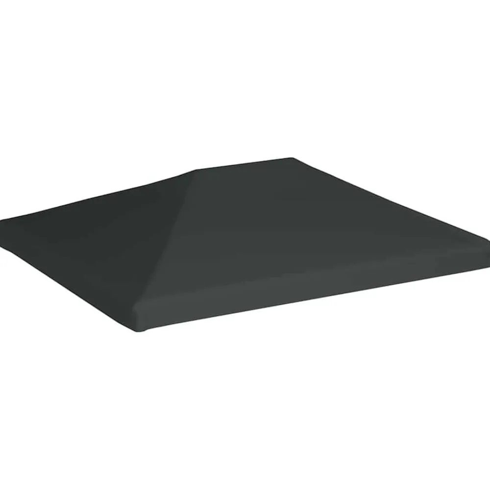 Tuin & Gazon*vidaXL Prieeldak 310 g/m² 4x3 m Grijs