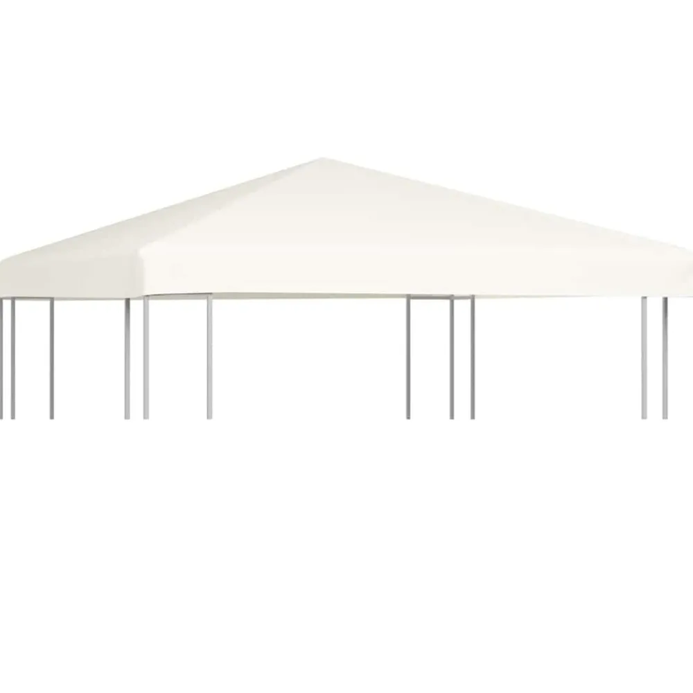Prieeldak 310 g/m² 3x3 m crème>vidaXL New