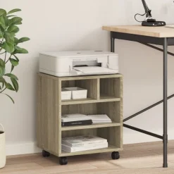 Printerkastje met wielen 41x32x48 cm kleurig><noscript><img width=