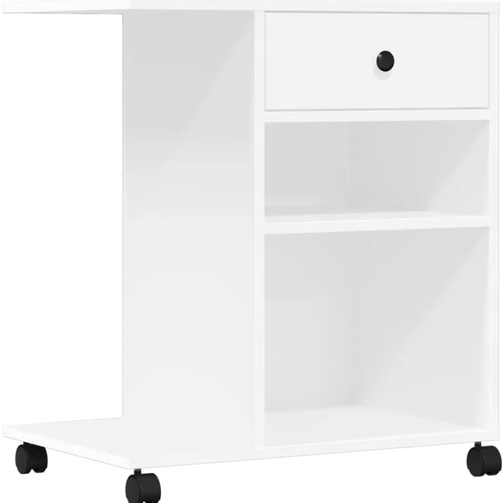 Printerkastje met wielen 60x40x68,5 cm>vidaXL Discount