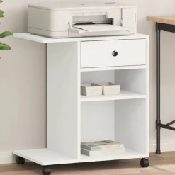 Printerkastje met wielen 60x40x68,5 cm>vidaXL Discount