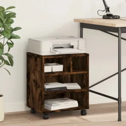 Printerkastje met wielen 41x32x48 cm kleurig><noscript><img width=