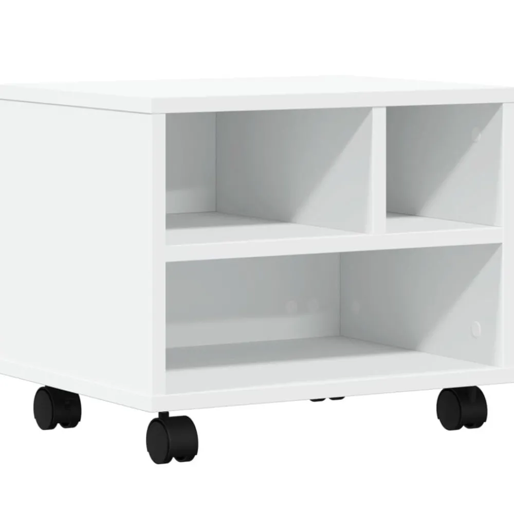 Printerkastje met wielen 41x32x34,5 cm>vidaXL Outlet