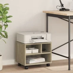 Printerkastje met wielen 41x32x34,5 cm kleurig><noscript><img width=