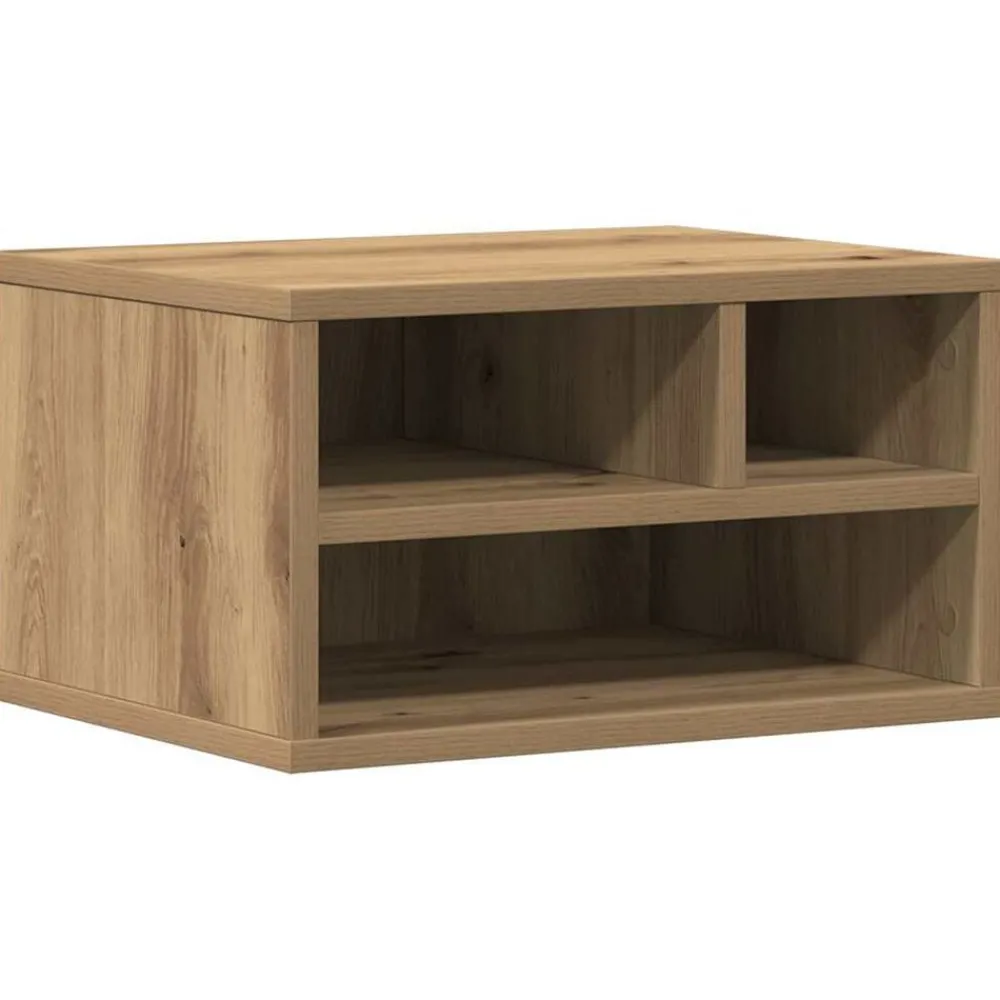 Printerstand Artisan Eiken 40 x 32 x 22,5 cm Bewerkt hout>vidaXL New