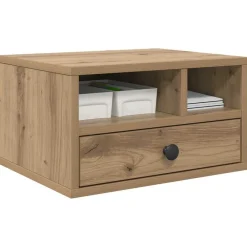 Printerstand Artisan Eiken 40 x 32 x 24 cm Bewerkt hout><noscript><img width=