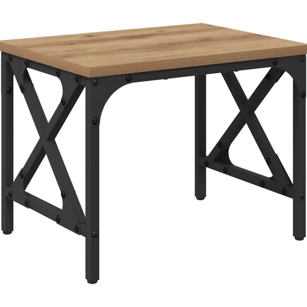 Printerstand Artisan Eiken 40 x 30 x 31 cm Bewerkt hout>vidaXL Clearance