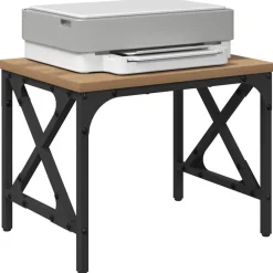 Printerstand Artisan Eiken 40 x 30 x 31 cm Bewerkt hout><noscript><img width=