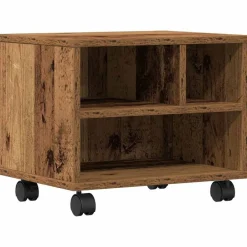 Printerstand met opslag Oudhout 41 x 32 x 33.5 cm Bewerkt hout>vidaXL Online