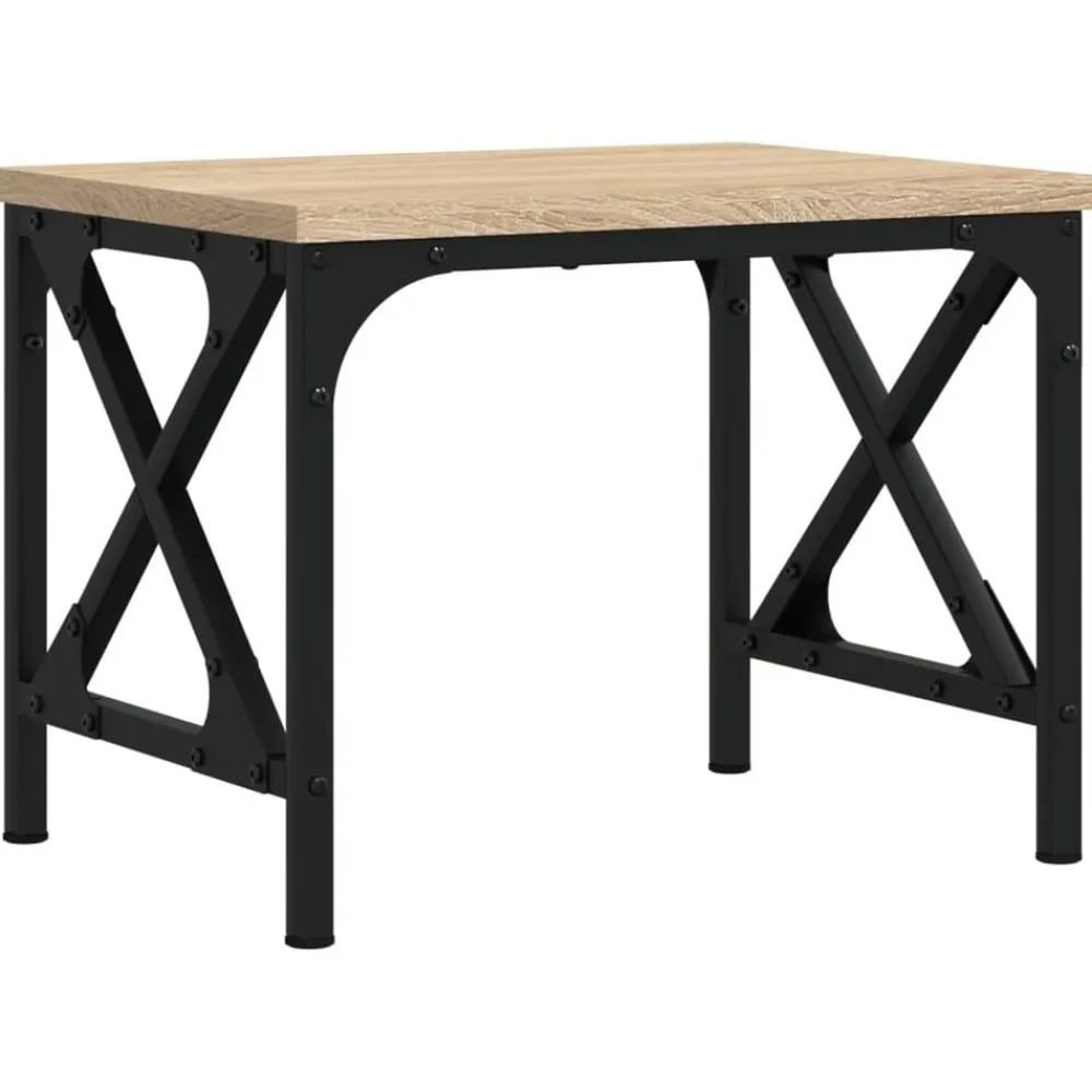 Printerstandaard 40x30x31 cm bewerkt hout kleurig>vidaXL Discount