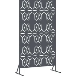 Privacyscherm Antraciet 100 x 50 x 180 cm Staal>vidaXL
