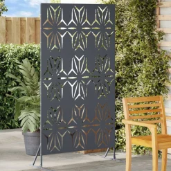 Privacyscherm Antraciet 100 x 50 x 180 cm Staal>vidaXL
