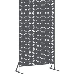 Privacyscherm Antraciet 100 x 50 x 180 cm Staal>vidaXL Online