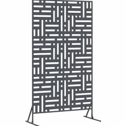 Privacyscherm Antraciet 100 x 50 x 180 cm Staal>vidaXL Clearance