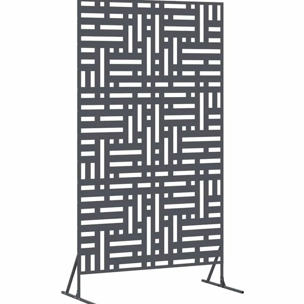 Privacyscherm Antraciet 100 x 50 x 180 cm Staal>vidaXL Clearance