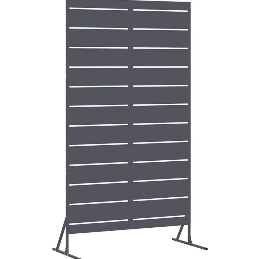 Privacyscherm Antraciet 100 x 50 x 180 cm Staal>vidaXL Online