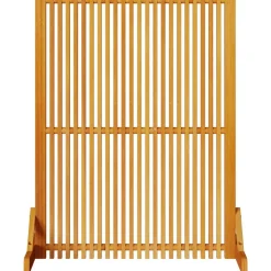 Kamerschermen*vidaXL Privacyscherm Bruin 79,5 x 50 x 110 cm Massief Acaciahout