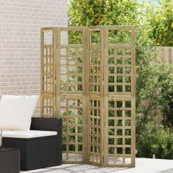 Privacyscherm Honingbruin 160 x 180 cm Massief Vurenhout>vidaXL Best