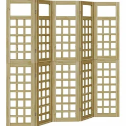 Privacyscherm Honingbruin 200 x 180 cm Massief Vurenhout>vidaXL Best