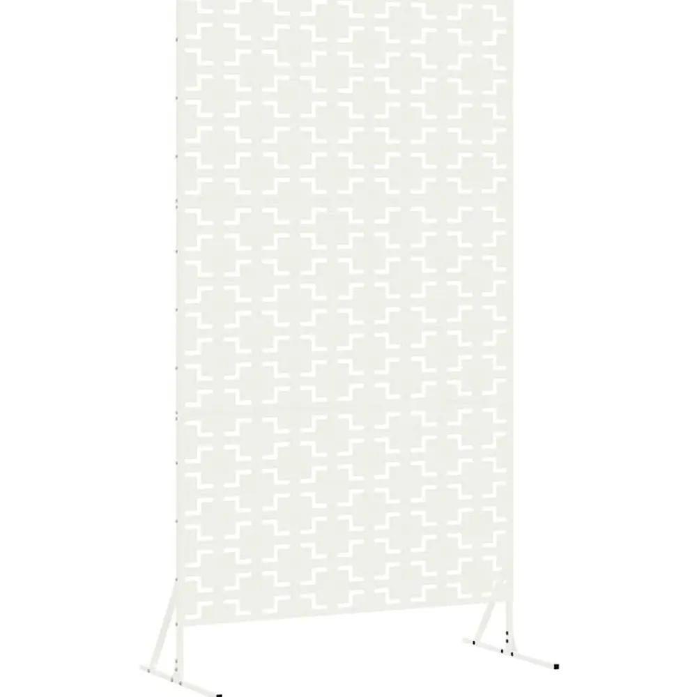 Privacyscherm 100 x 50 x 180 cm Staal>vidaXL Online