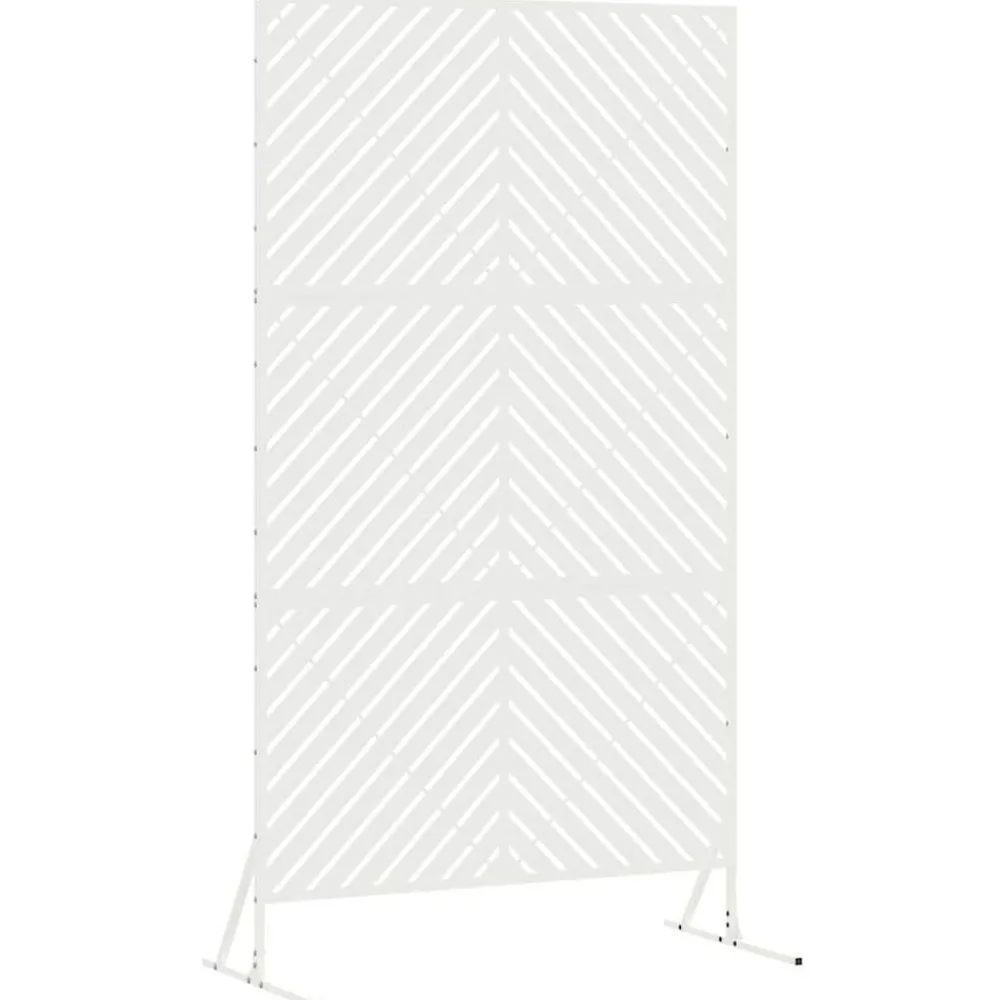 Privacyscherm 100 x 50 x 180 cm Staal>vidaXL Hot