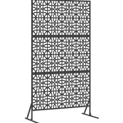 Privacyscherm 100 x 50 x 180 cm Staal>vidaXL Clearance