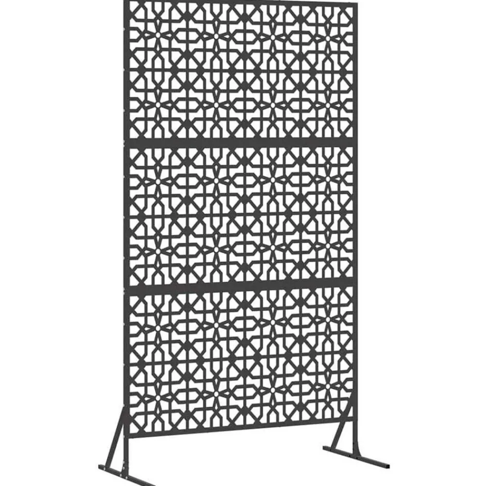 Privacyscherm 100 x 50 x 180 cm Staal>vidaXL Clearance