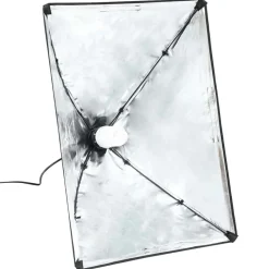 Professionele studiolampen 2 st 40x60 cm staal zwart><noscript><img width=