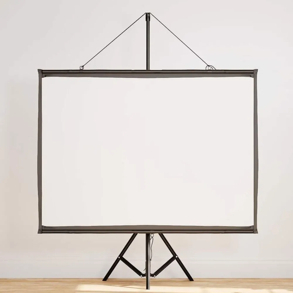 Projectiescherm met statief 50 inch 4:3>vidaXL