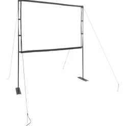 Elektronica*vidaXL Projectiescherm met standaards 84 inch 4:3