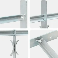 Raambeveiliging verstelbaar met 3 dwarsstangen 500-650 mm><noscript><img width=