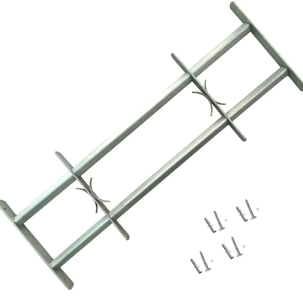 Raambeveiligingen verstelbaar 2 st 1000-1500 mm>vidaXL Discount