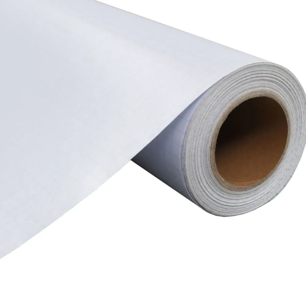 Woon- & Tuinaccessoires*vidaXL Raamfolie mat 0,9x5 m PVC grijs Matgrijs