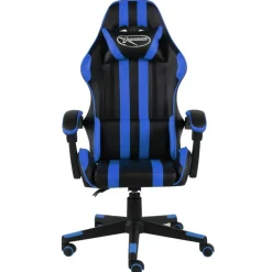Racestoel kunstleer zwart en>vidaXL New