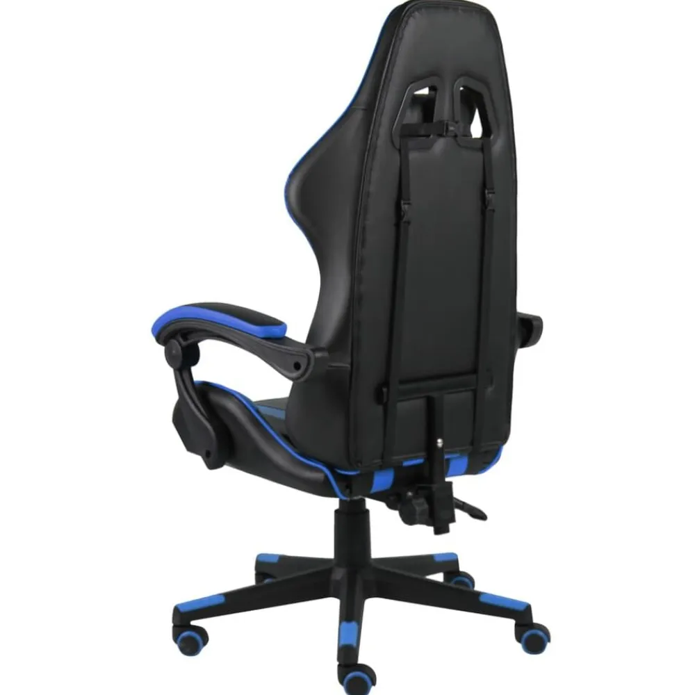 Racestoel kunstleer zwart en>vidaXL New