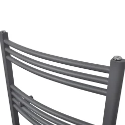 Huishoudelijke Apparaten*vidaXL Radiator / handdoekenrek gebogen 480x480 mm Grijs