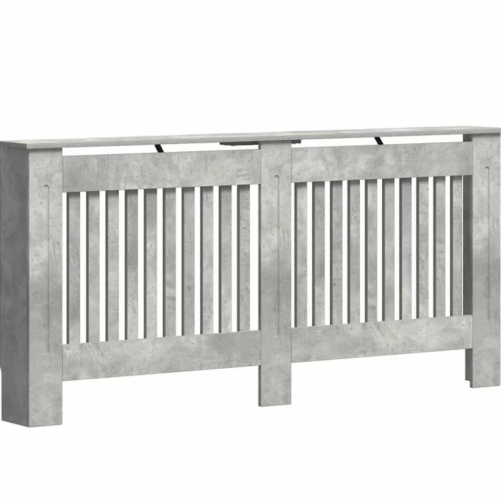 Radiatorafdekking Beton Grijs 172 x 19 x 81,5 cm Bewerkt hout>vidaXL Hot