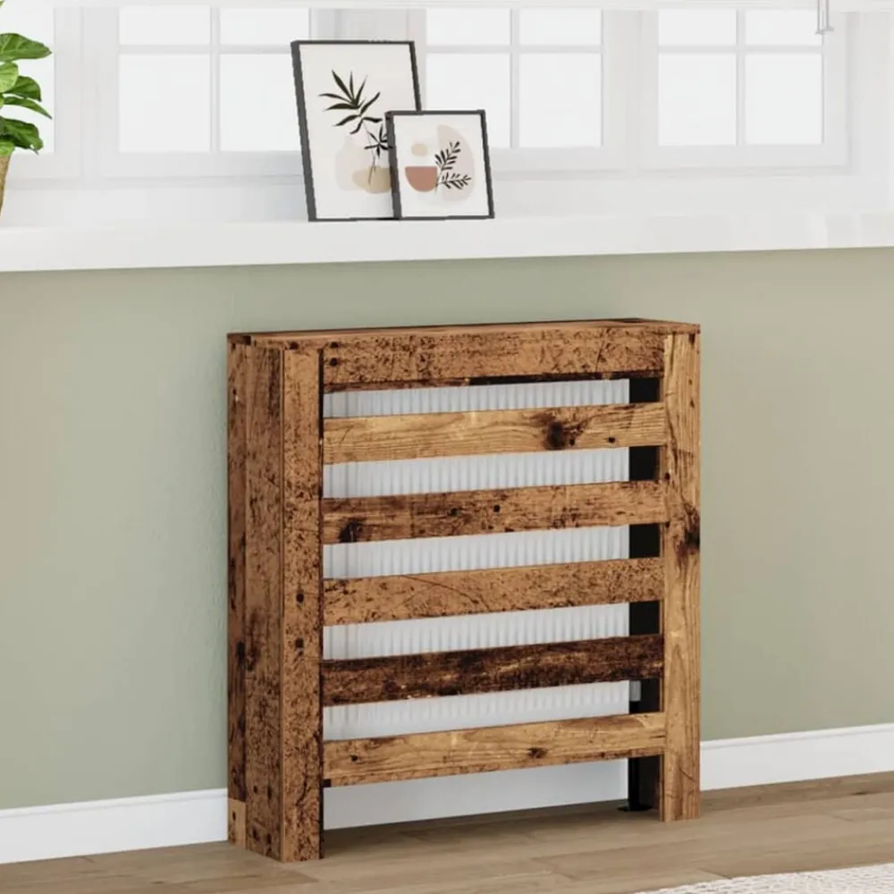 Radiatorombouw 78x20x82 cm bewerkt hout>vidaXL Outlet