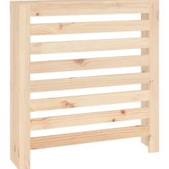 Huishoudaccessoires*vidaXL Radiatorombouw 79,5x19x84 cm massief grenenhout Naturel