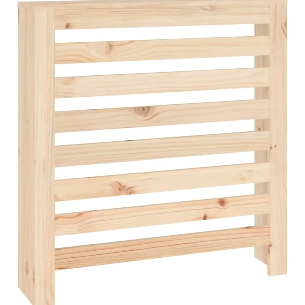 Huishoudaccessoires*vidaXL Radiatorombouw 79,5x19x84 cm massief grenenhout Naturel