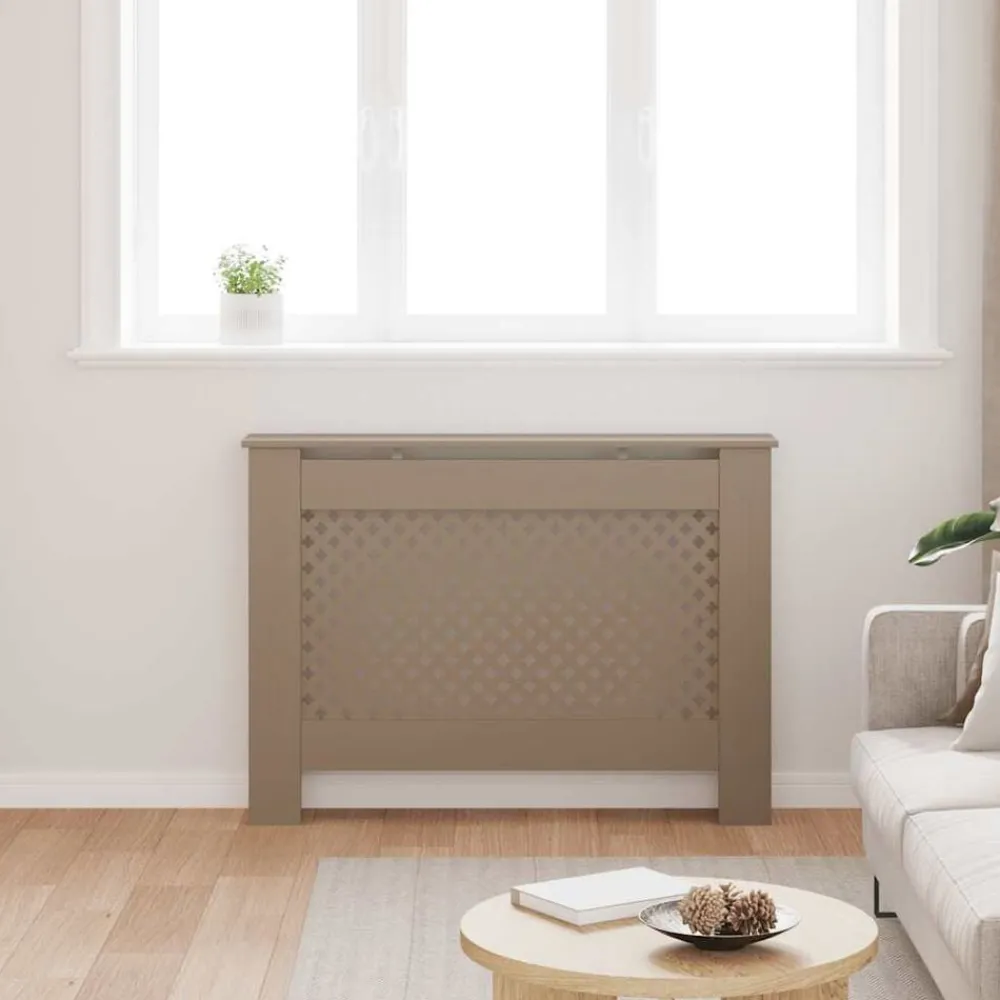 Radiatorombouw 112x19x81,5 cm MDF>vidaXL New